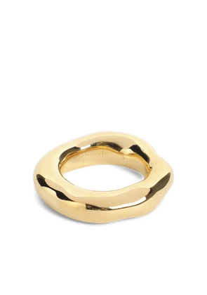 Jil Sander irregular-edges ring - Gold