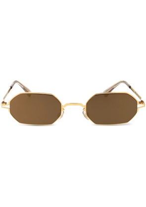 Mykita geometric-frame tinted sunglasses - Gold