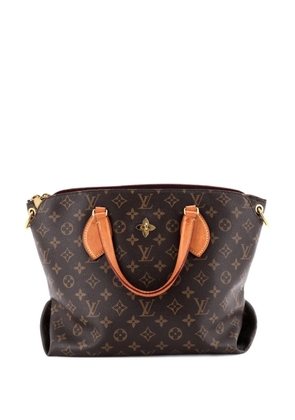 Louis Vuitton Pre-Owned Flower Zipped Tote Monogram Canvas MM shoulder bag - Brown