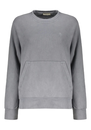 Herno logo-embroidered sweatshirt - Grey