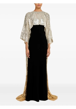 Jenny Packham Cassia cape - Black