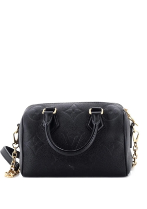 Louis Vuitton Pre-Owned Speedy Bandouliere Bag Monogram Empreinte Giant 20 crossbody bag - Black