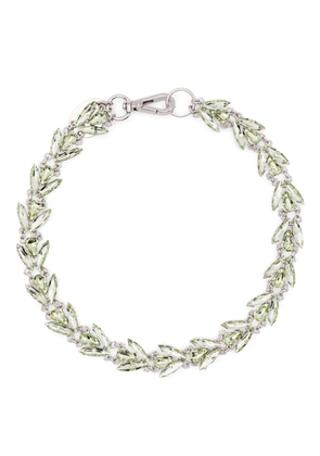 Simone Rocha Crystal Floret necklace - Silver