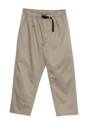 Goldwin Twill Easy belted trousers - Brown