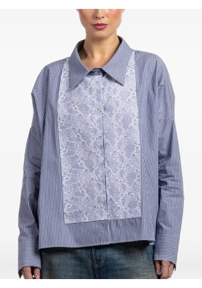 Jejia lace-detail shirt - Blue