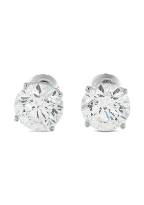 LB Exclusive diamond stud earrings - Silver