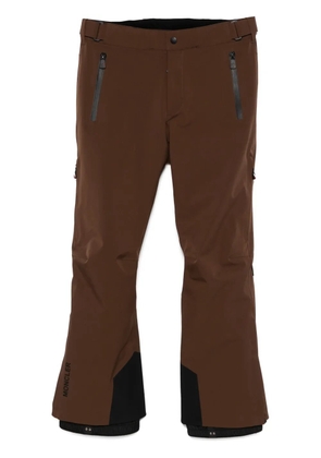 Moncler Grenoble padded ski trousers - Brown