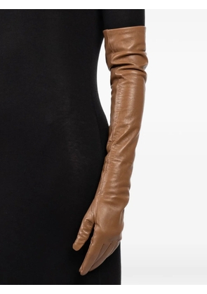 The Garment leather gloves - Brown
