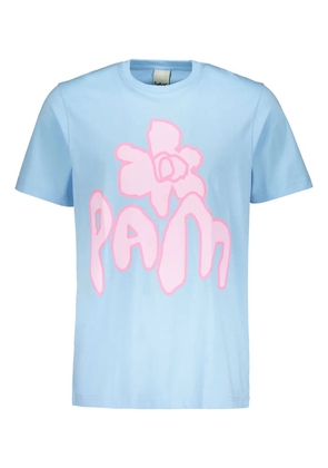 Perks And Mini flower-print cotton T-shirt - Blue