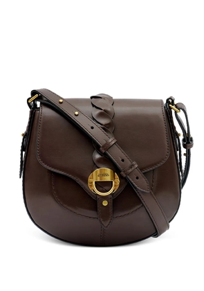 ISABEL MARANT small Altay leather saddle bag - Brown