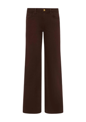 L'Agence buttoned jeans - Brown