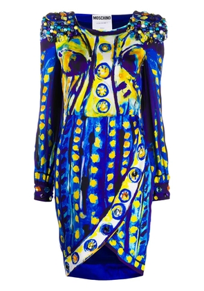 Moschino Matador print dress - Blue