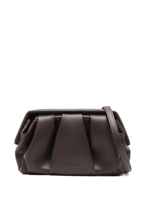 Themoirè Tia clutch bag - Brown