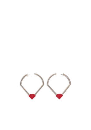 Etro Vintage geometric earrings - Silver