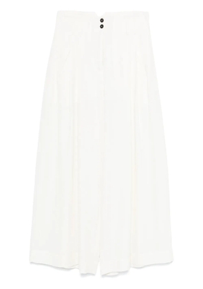 Isabel Benenato pleat-detailed trousers - Neutrals