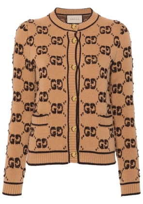 Gucci GG jacquard cardigan - Neutrals