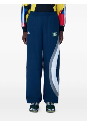 adidas x Brain Dead elasticated-waist logo track pants - Blue
