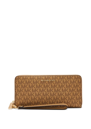 Michael Kors large Jet Set Travel wallet - Brown