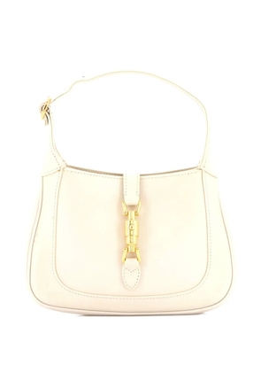 Gucci Pre-Owned Jackie 1961 Leather Mini hobo bag - Neutrals
