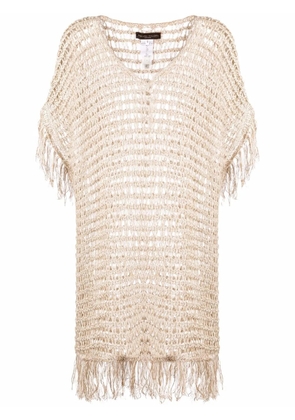 Fabiana Filippi open-knit jumper - Neutrals