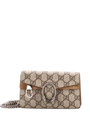 Gucci Pre-Owned Dionysus Bag GG Coated Canvas Super Mini crossbody bag - Brown