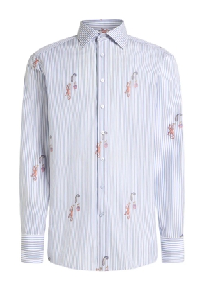 ETRO jacquard cotton shirt - White