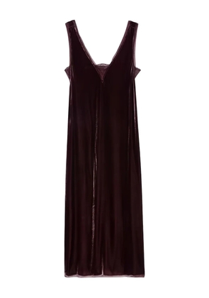 Zadig&Voltaire Renzo velvet dress - Red