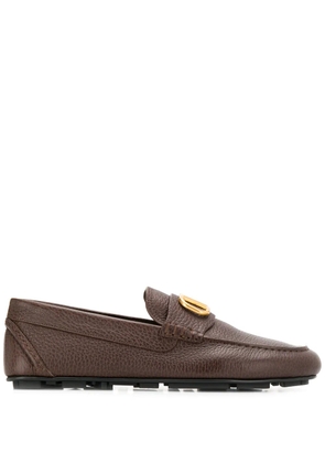 Valentino Garavani VLOGO driving shoes - Brown