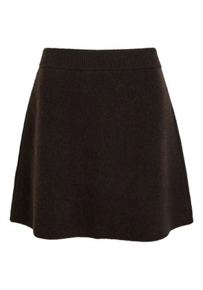 Lisa Yang Clare cashmere mini skirt - Brown