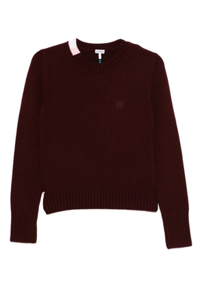 LOEWE round-neck sweater - Red