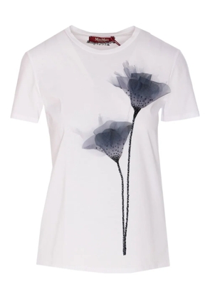 Max Mara logo-print T-Shirt - White