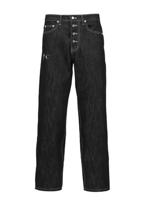 THUG CLUB cotton jeans - Black
