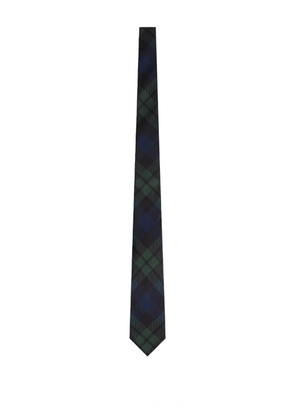 FURSAC plaid silk tie - Green