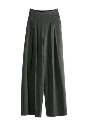 Cortana Tiempo pleated palazzo pants - Green