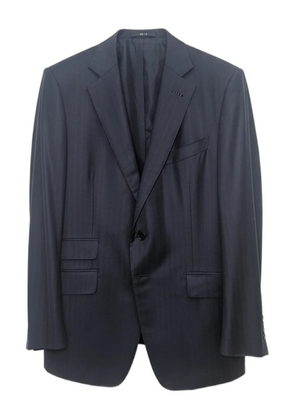 TOM FORD striped single-breasted suit - Blue