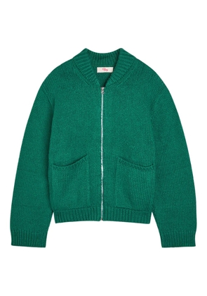 Cherry LA zip-up cardigan - Green
