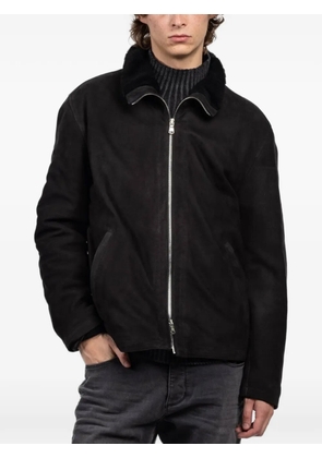 Fradi zip-up long-sleeve jacket - Black