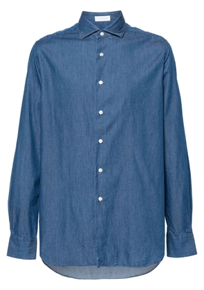 Glanshirt long-sleeved denim shirt - Blue
