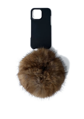 Balenciaga logo-embossed iPhone 16 Pro Max case - Black