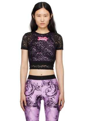 Versace Jeans Couture Black Patch T-Shirt