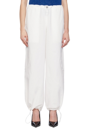 Saks Potts White Lucky Trousers