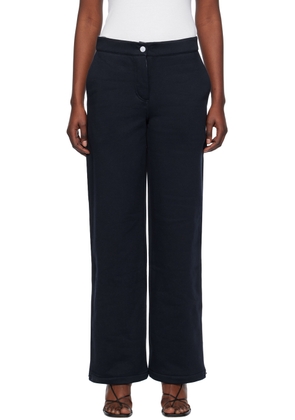 Saks Potts Navy Roger Lounge Pants