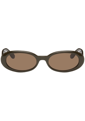 DMY Studios Khaki Valentina Sunglasses