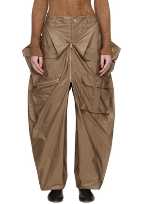 ISSEY MIYAKE Beige Aerial Steel Cargo Pants