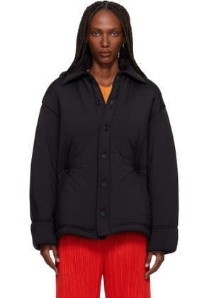 ISSEY MIYAKE Black Pumped-T Jacket