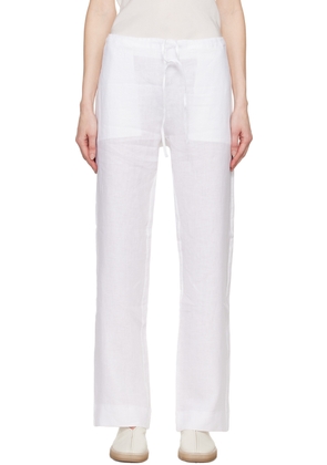 Gabriela Coll Garments White No.198 Trousers