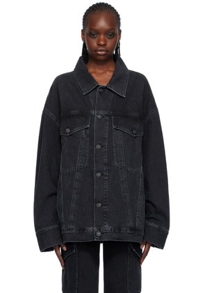 AGOLDE Black Wayne Denim Jacket