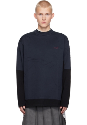 Marni Black & Navy Double Layered T-shirt