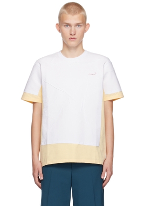 Marni White & Beige Double T-shirt