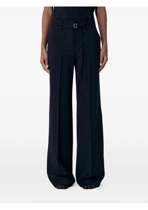 Sportmax high-rise wide-leg trousers - Black